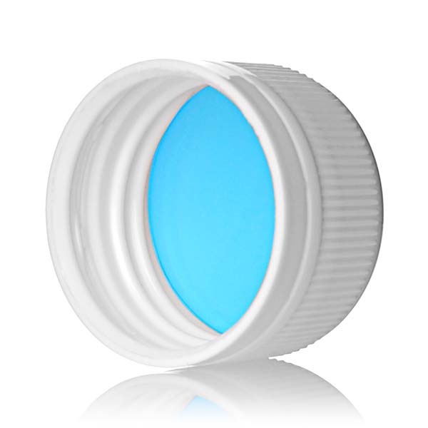 28-1768 WHITE RIB SIDE PP DROP-LOK TE CLOSURE - EVA DISC LINER-detail image