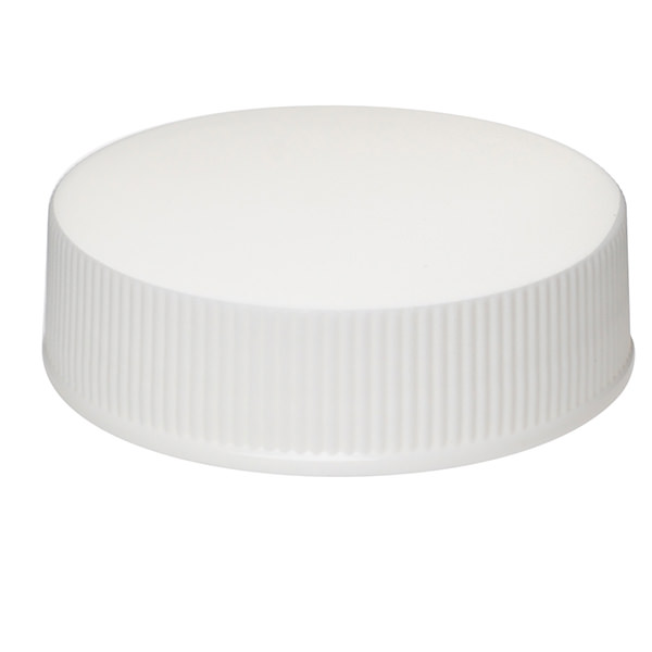 38-400 WHITE SHALLOW LIP AND PLUG FINE RIB / SMOOTH TOP PP