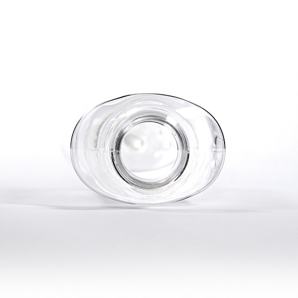 75ML CLEAR CINTURITA OVAL PET PLASTIC BOTTLE - 20-410 NECK-detail image