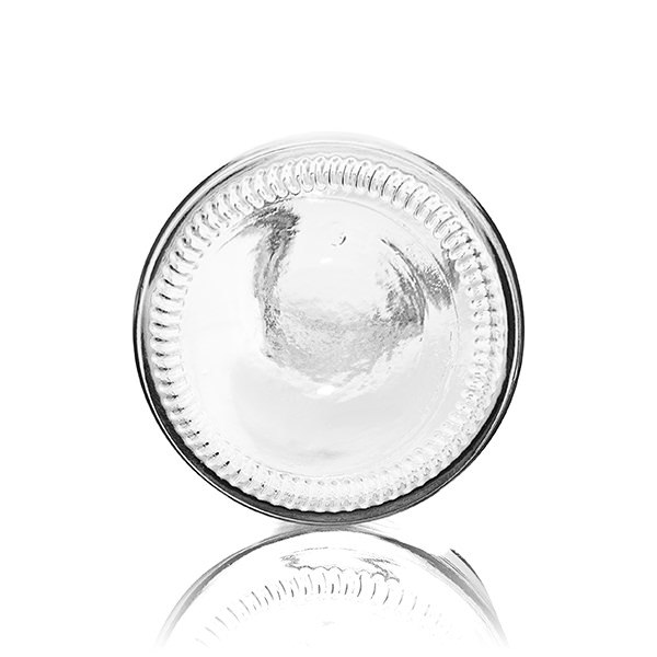 16OZ FLINT BOSTON ROUND GLASS BOTTLE - 28-400 NECK-detail image