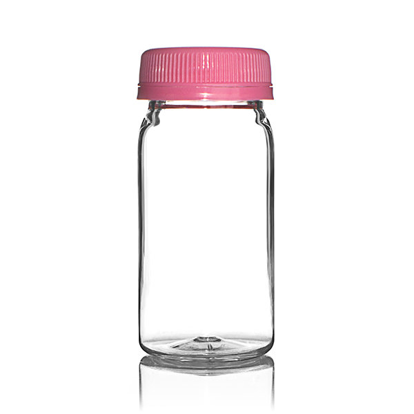 2.5OZ CLEAR PET WIDE MOUTH CYLINDER ROUND - 38-DBJ NECK-detail image