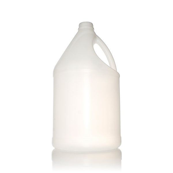 4L NATURAL HDPE ROUND - 38-400 NECK