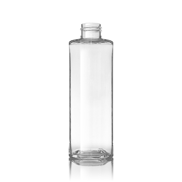 150ML (171ML OFC) CLEAR PET HEAVY WALL CYLINDER - 24-410 NECK