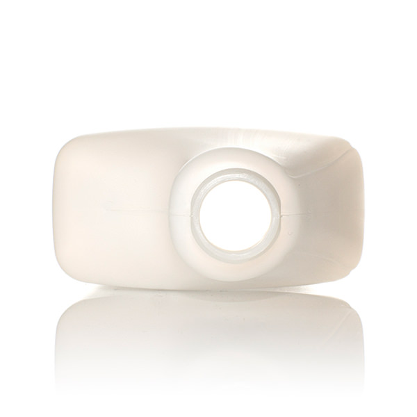 1L NATURAL HDPE WIDE OBLONG - 28-400 NECK-detail image