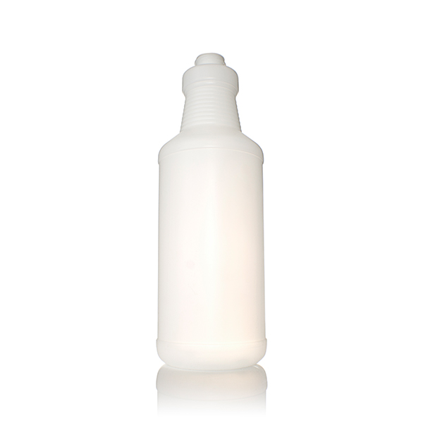 32 OZ NATURAL HDPE CARAFE ROUND - 28-400 NECK