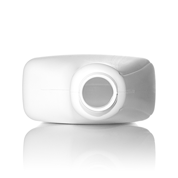 1LITER WHITE HDPE WIDE OBLONG - 28-400 NECK-detail image