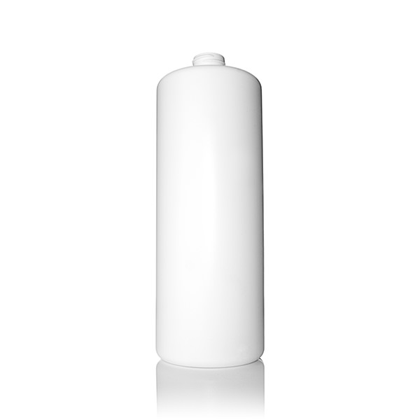 32OZ WHITE HDPE CYLINDER ROUND - 28-400 NECK