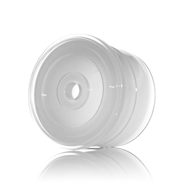 20.8MM NATURAL PE PLUG - 3MM ORIFICE