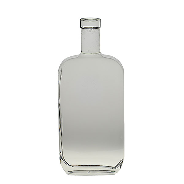 750ML FLINT GLASS NASHVILLE SPIRITS BOTTLE BAR TOP - 21.5MM NECK-detail image
