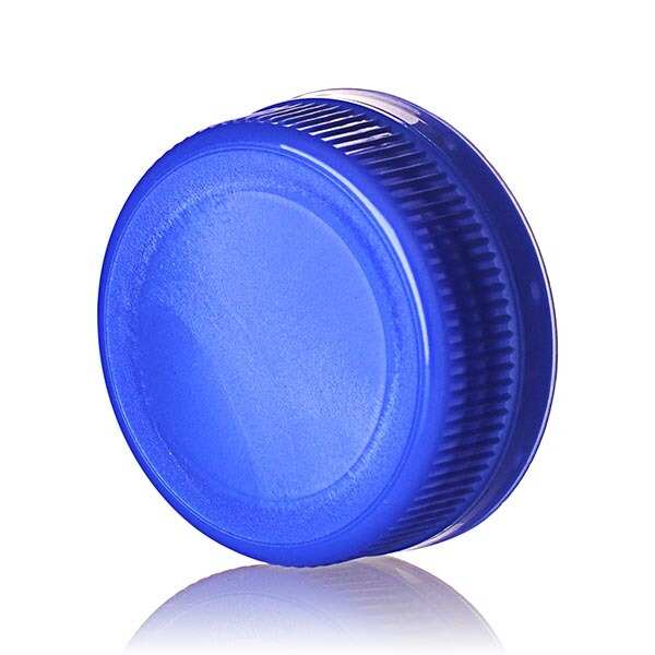 38-385 BLUE DBJ RIB SIDE MATTE TOP DROP BAND PLUG SEAL TEMPER EVIDENT CAP