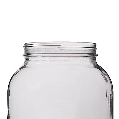 1GALLON FLINT ECONOMY ROUND GLASS JAR - 110-405 NECK-detail image