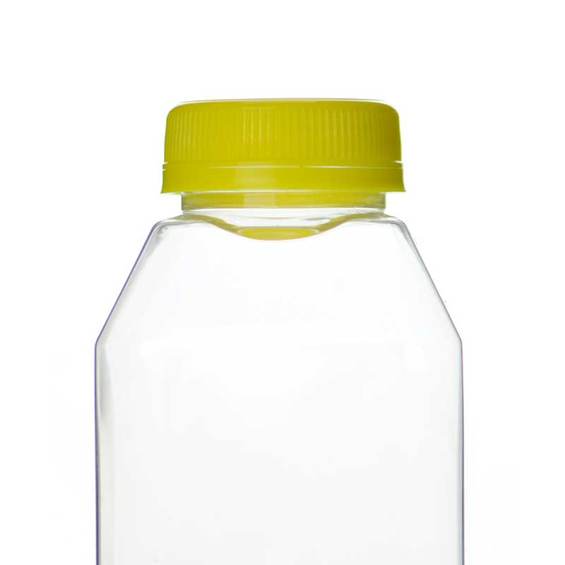 38-385 YELLOW DBJ RIB SIDE MATTE TOP DROP BAND PLUG SEAL TEMPER EVIDENT CAP-detail image