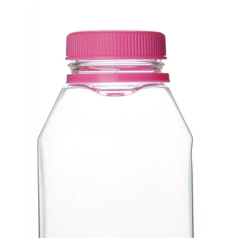 38-385 PINK DBJ RIB SIDE MATTE TOP DROP BAND PLUG SEAL TAMPER EVIDENT CAP-detail image