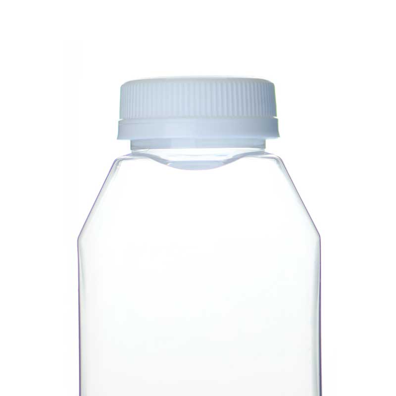 38-385 WHITE DBJ RIB SIDE MATTE TOP DROP BAND PLUG SEAL TAMPER EVIDENT CAP-detail image