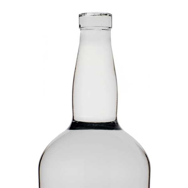 1.75  LITER FLINT TENNESSEE SPIRITS GLASS BAR TOP ECO BASE ROUND - 21.5MM NECK-detail image