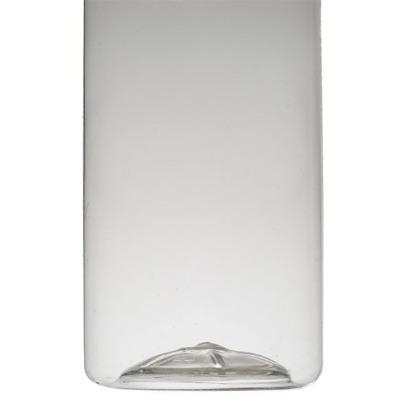 8OZ CLEAR WIDE MOUTH BEVERAGE CYLINDER ROUND PLASTIC BOTTLE - 38-385 NECK-detail image