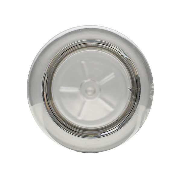 8OZ CLEAR WIDE MOUTH BEVERAGE CYLINDER ROUND PLASTIC BOTTLE - 38-385 NECK-detail image