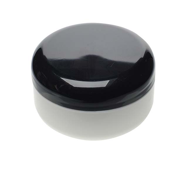 4OZ WHITE PP/PP ROUND BASE DOUBLE WALL JAR ROUND WITH 89MM NECK DIAMETER-detail image