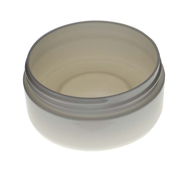 4OZ WHITE PP/PP ROUND BASE DOUBLE WALL JAR ROUND WITH 89MM NECK DIAMETER-detail image