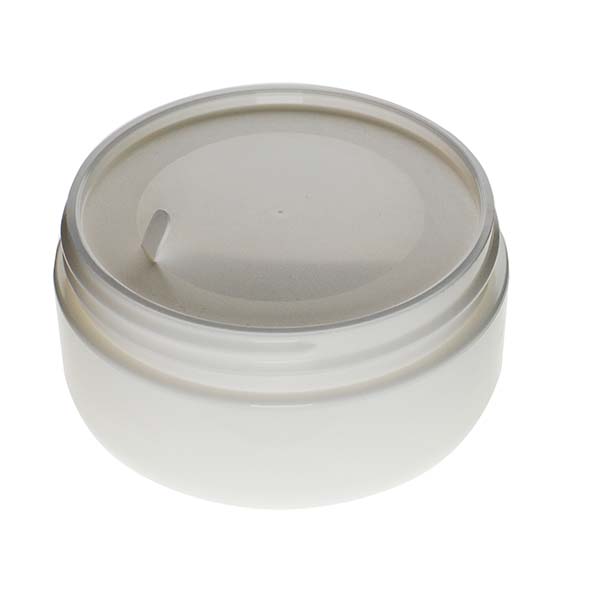 4OZ WHITE PP/PP ROUND BASE DOUBLE WALL JAR ROUND WITH 89MM NECK DIAMETER-detail image
