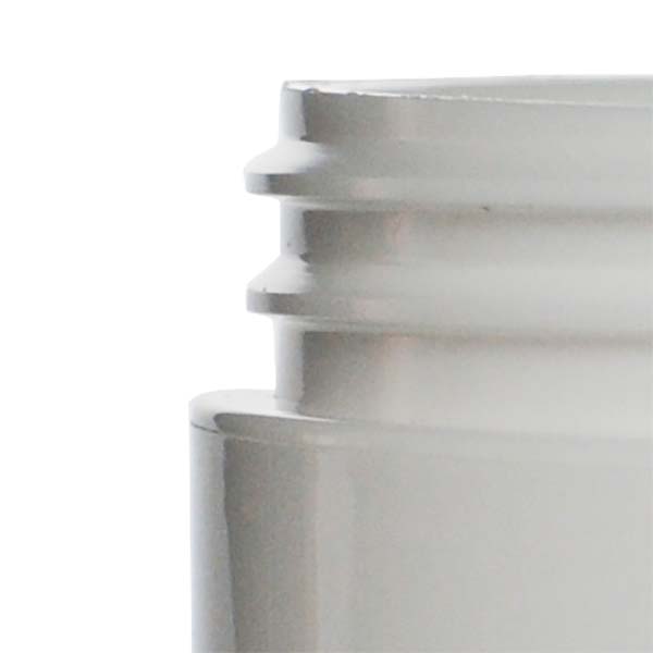 4OZ WHITE PP/PP ROUND BASE DOUBLE WALL JAR ROUND WITH 89MM NECK DIAMETER-detail image