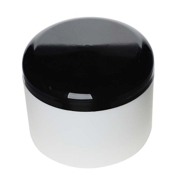 8OZ FROSTED PP/PP DOUBLE WALL ROUND BASE WITH 89MM NECK DIAMETER-detail image