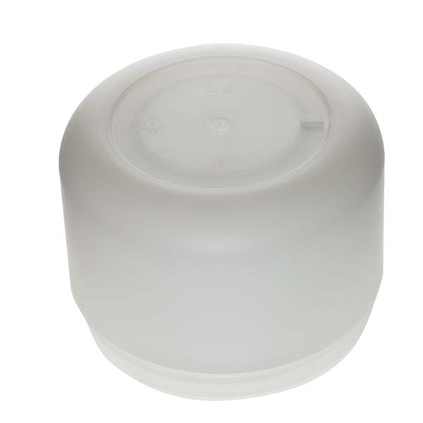 8OZ FROSTED PP/PP DOUBLE WALL ROUND BASE WITH 89MM NECK DIAMETER-detail image