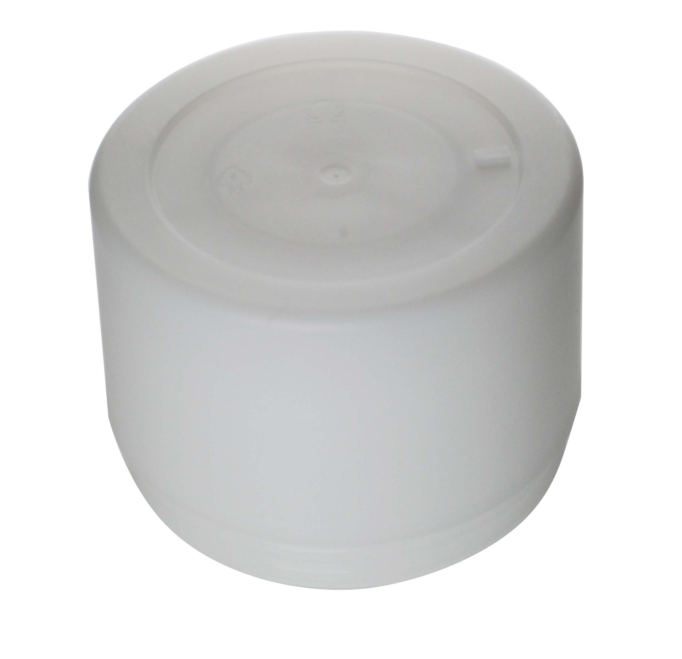 8OZ FROSTED PP/PP STRAIGHT BASE DOUBLE WALL JAR ROUND WITH 89MM NECK DIAMETER-detail image
