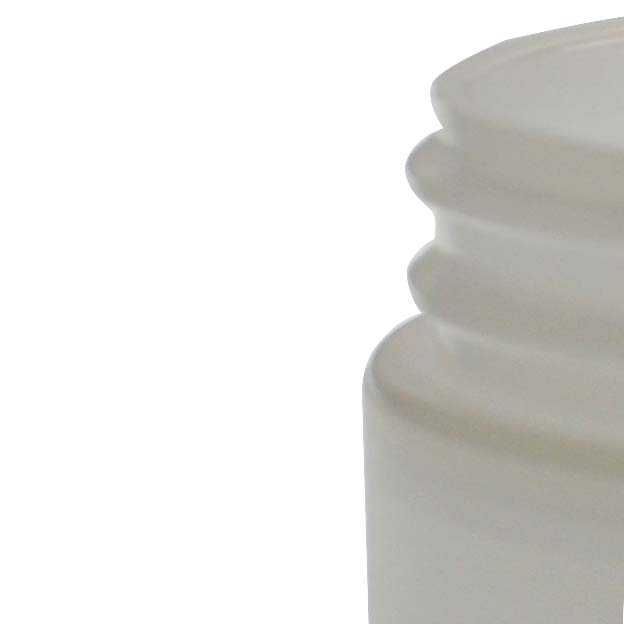 0.5OZ FROSTED PP/PP DOUBLE WALL JAR ROUND BASE WITH 48MM NECK DIAMETER-detail image
