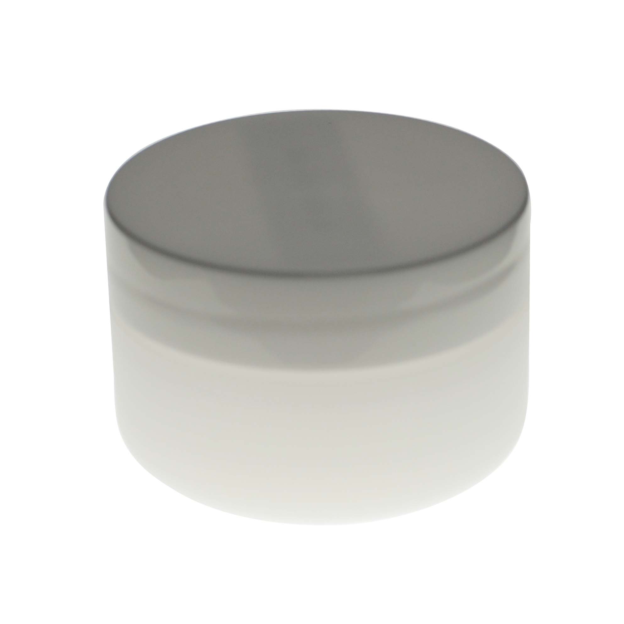 0.5OZ FROSTED PP/PP DOUBLE WALL JAR ROUND BASE WITH 48MM NECK DIAMETER-detail image