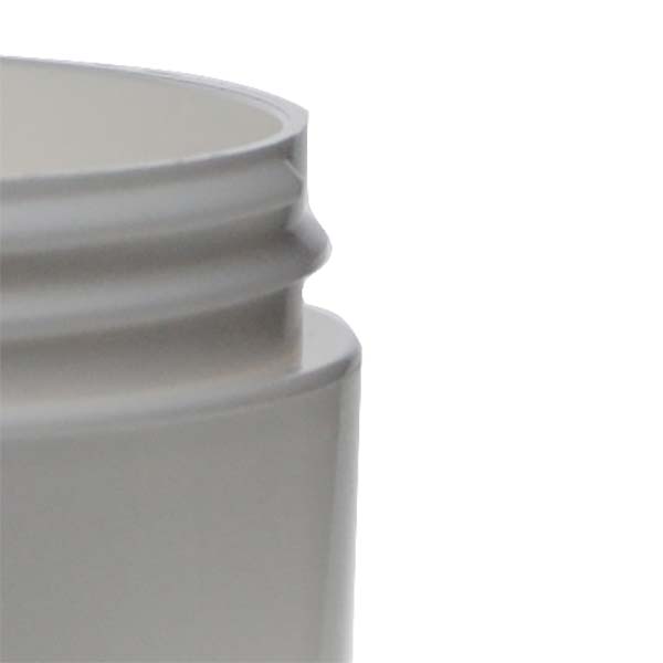 8OZ WHITE PP/PP DOUBLE WALL JAR STRAIGHT BASE WITH 89MM NECK DIAMETER-detail image