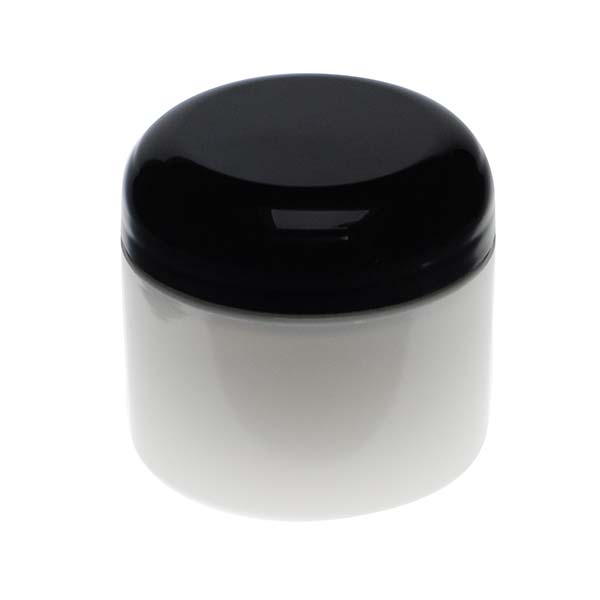  2OZ WHITE PP/PP DOUBLE WALL STRAIGHT BASE WITH 58MM NECK DIAMETER-detail image