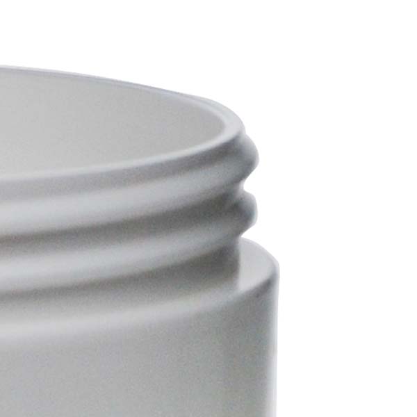  2OZ WHITE PP/PP ROUND BASE DOUBLE WALL JAR ROUND WITH 70MM NECK DIAMETER-detail image