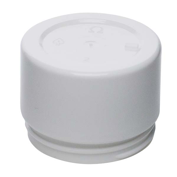  2OZ WHITE PP/PP DOUBLE WALL STRAIGHT BASE WITH 58MM NECK DIAMETER-detail image