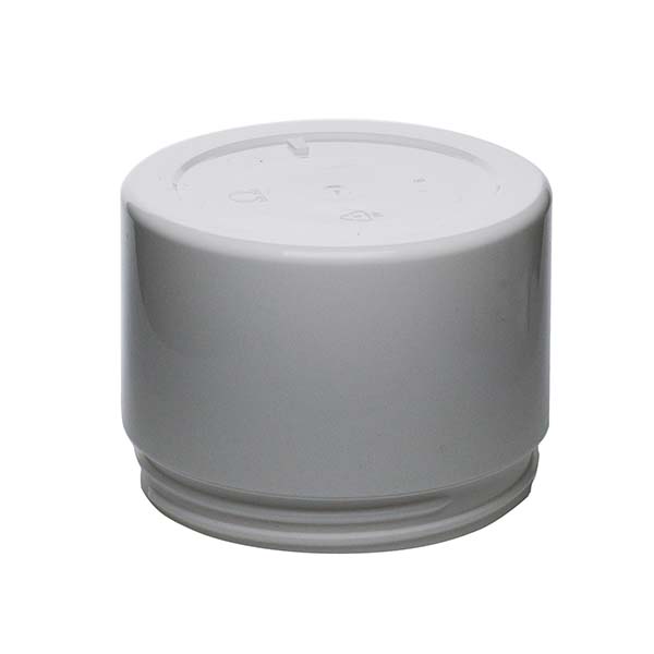 8OZ WHITE PP/PP DOUBLE WALL JAR STRAIGHT BASE WITH 89MM NECK DIAMETER-detail image