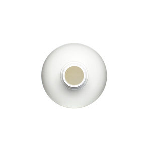 12OZ WHITE BOSTON ROUND HDPE PLASTIC BOTTLE - 24-410 NECK-detail image