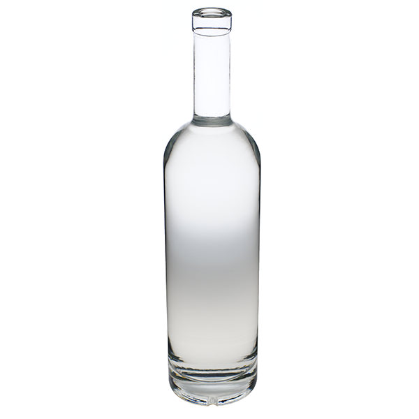 750ML FLINT ARIZONA SPIRITS BAR TOP ROUND GLASS WITH 18.5MM NECK