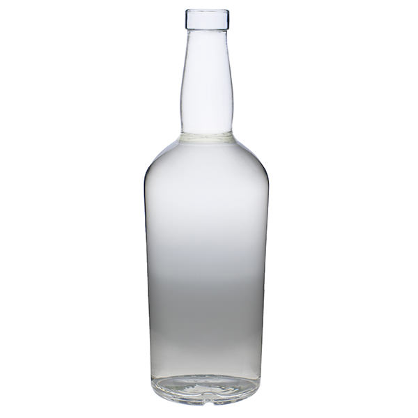 750ML FLINT TENNESSEE SPIRITS BAR TOP ECO BASE ROUND GLASS BOTTLE - 18.5MM NECK