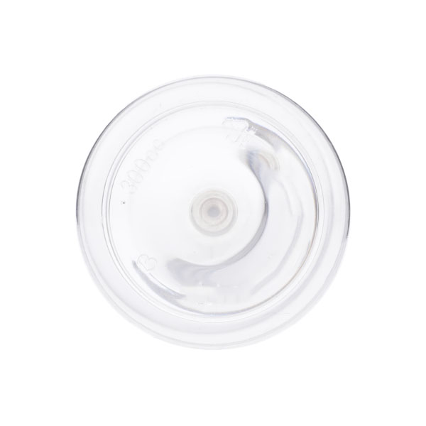 300CC CLEAR PET PACKER BOTTLE ROUND WITH 45-400 NECK FINISH-detail image