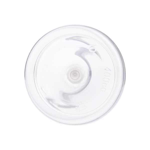 400CC CLEAR PET PACKER BOTTLE ROUND WITH 45-400 NECK FINISH-detail image
