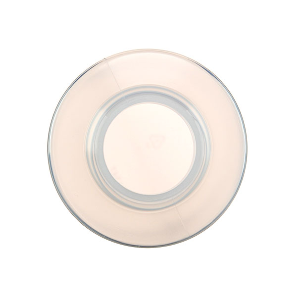 16OZ NATURAL PP HOT FILL SQUEEZABLE CYLINDER - 38-400 NECK FINISH-detail image
