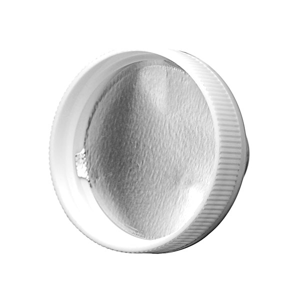 38-400 WHITE PP RIB SIDE CONDIMENT SNAP TOP CAP WITH 4.75MM ORIFICE-detail image