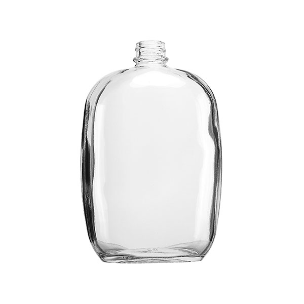 N1012902 : 350ML FLINT GLASS OVAL WITH 22-400 NECK FINISH