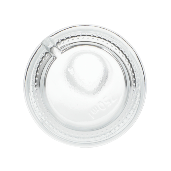 750ML SUPER FLINT GLASS TAPERED JERSEY SPIRITS BAR TOP ROUND WITH 21.5MM NECK-detail image