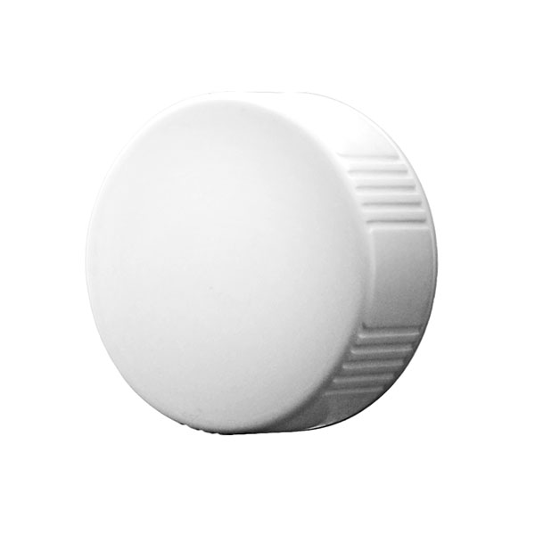 25010052 : 28-400 WHITE RIB SIDE / SMOOTH TOP UREA  WITH TAPERSEAL (CONE) LINER