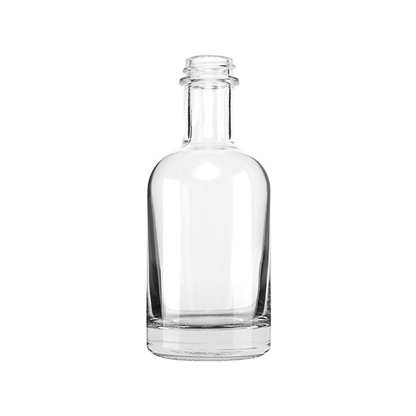 N1012942 : 6.76OZ EXTRA FLINT GLASS OSLO SPIRITS BOTTLE - 28-400 NECK